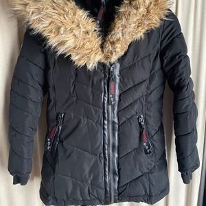 GUC Canada Weather gear Sz S/C 7/8 Double Zip extra Warm Jacket